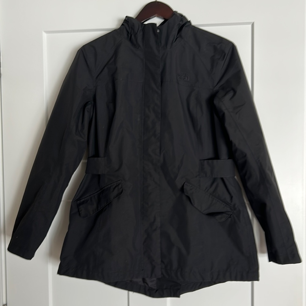 The North Face Black Women's Rain Jacket with Hood